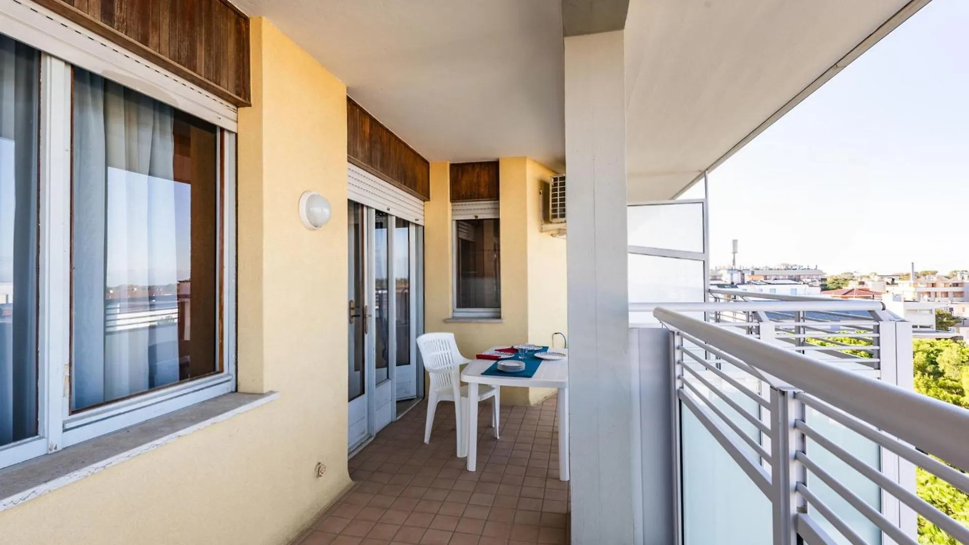 Top Floor Apartment With Terrace In Bibione